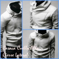 Casaca Dolly Jam Cierre Lateral c/ Cuello Alto Ploma (cod.csca002)