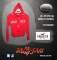 Hollister Polera C/Cereza Botones C/Capucha 